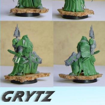 Space Marines CHAPLAIN by GRYTZ