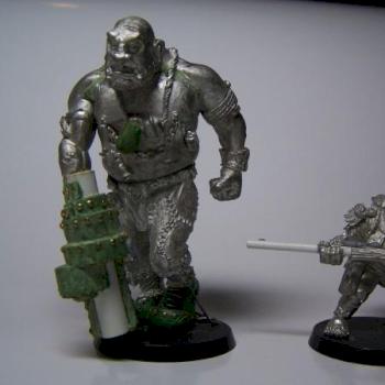 Pin and Tulip. ogryn and ratling for inquisitor. by engel