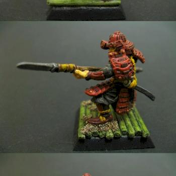 Iron Warrior Samurai - Clan War (L5R) by Muzzle