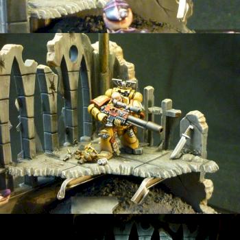 Last stand diorama by MrDracorus