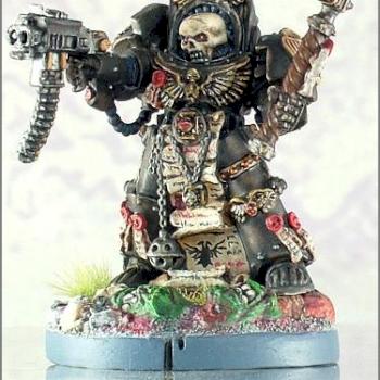 Space Marine Chaplain in Terminator Armour by ronin074