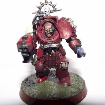 Assault on Black Reach Blood Ravens Terminator Sergeant by Chris Thompson