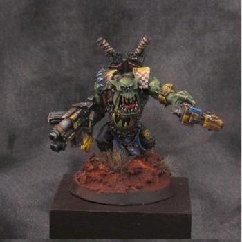 Ork Warboss by rotaryluver