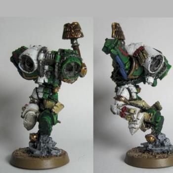 Space Marine Jump Pack Chaplain - Second Company Scions of Guilliman by RGilbert26