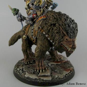 Wolf Lord on Thunderwolf by Benesz