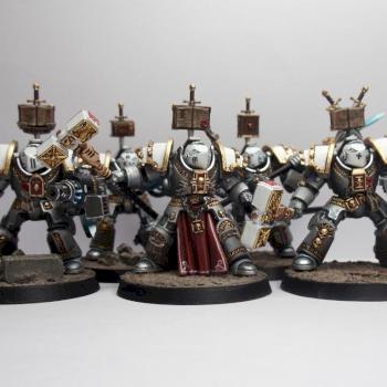 Grey Knight Paladins by PaintMyBits