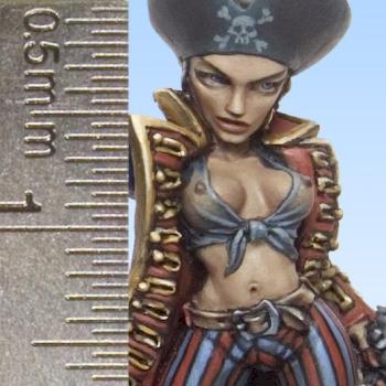 Pirate Queen close-up by Alexi Z