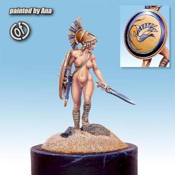 Artemis the female warrior - BEST OF SHOW at Femme Fatale II by Ana