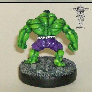 The Hulk (Converted Clay Golem) by VoodooLiz