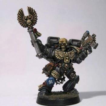 Ultramarine Chaplain by Micha