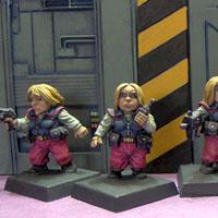 Olleys armies scrunties (female sf dwarves) by bolley