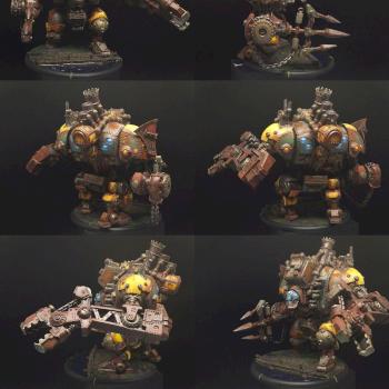 Warmachine Mercenaries Galleon by Matney X