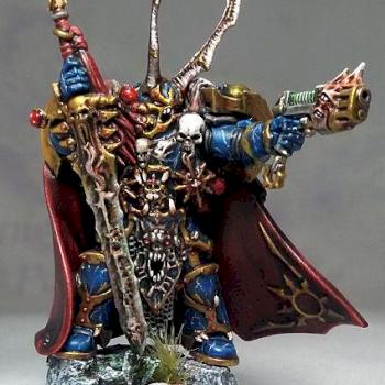 SOLD - UNITED STATES - Night Lords Chaos Space Marine Champion by ronin074