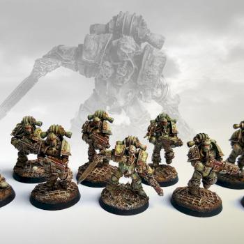 Death guard squad of Nurgle (I) by philydorf