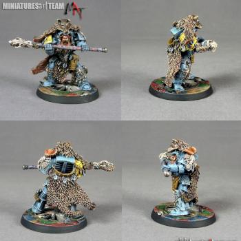 Warhammer 40k Space Wolves Njal Stormcaller in Terminator Armour by goblin1980