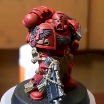 Blood Angels Tactical Marine by VishnuN