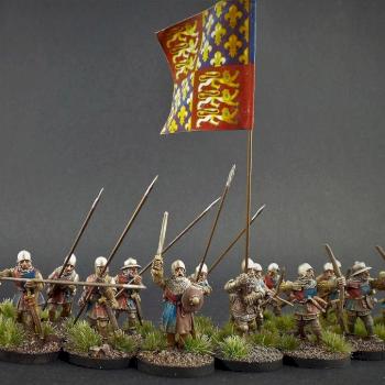 28mm Claymore Castings - English Medieval retinue. by avalonindustries2040