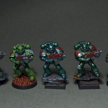 Various Dark Angel Marines by AsyLum