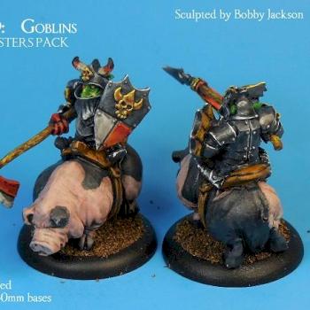 GOblin Knights Pig Riders by pwbinde