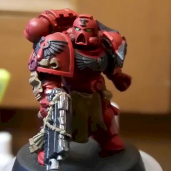 Blood Angels Tactical Marine by VishnuN