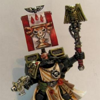 Death Company Chaplain Gunzhard by Lord Putridus