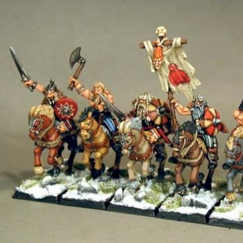 Norse Barbarian Riders by witchhunter