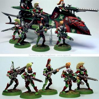 Dark Eldar Harlequins Troops 1 by Agis