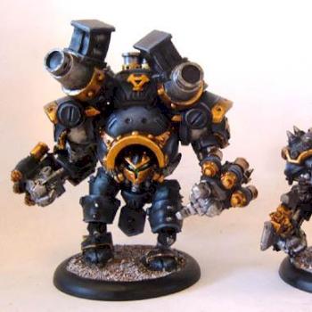 WARMACHINE Khador Behemoth and Berzerker by Otar