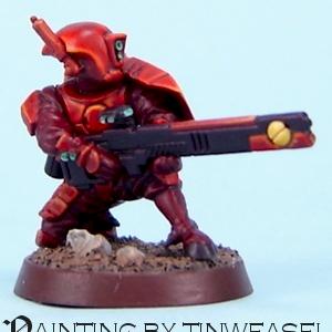 Tau Vior'la Fire Warrior by Tinweasel