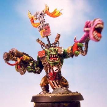 Ork Warboss by Sukigod