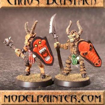 Chaos Beastmen - Citadel Miniatures by ModelPainter