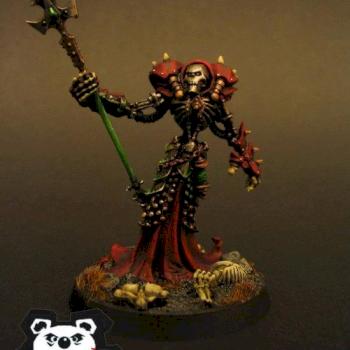 Necron LORD by Misiek