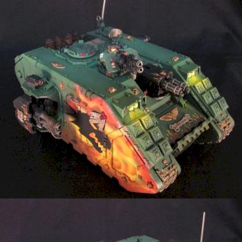 Space Marines Salamander Land Raider by Arkon