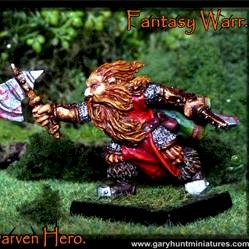 Dwarf Hero by Gary Hunt Miniatures