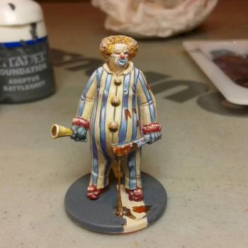 Clown zombicide by Blacksad