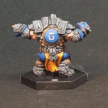 Dreadball Forge Father Guard by burbidge