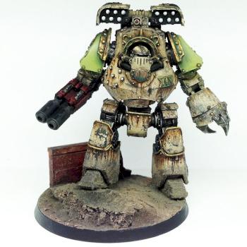 Death Guard Contemptor XIV Legion by SolarMacharius