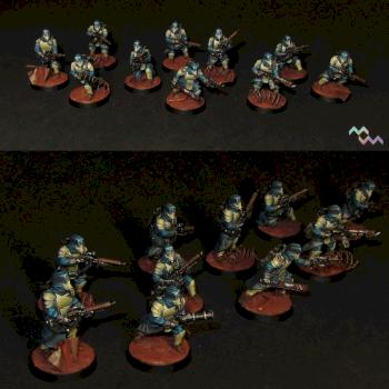 DEATH KORPS OF KRIEG GRENADIER SQUAD by ThatAmigo