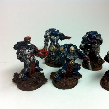 Crimson Fist Sternguard Veteran Squad by Robby_Westside