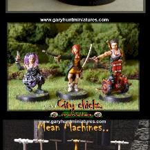 Boudica: Amazon on Zegway. by Gary Hunt Miniatures