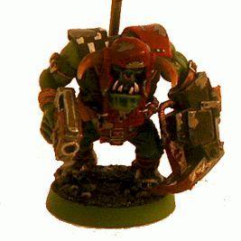 Space Ork Nob with PowerKlaw™ by Gabbe