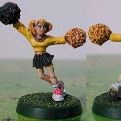 BloodBowl Cheerleader by stratos