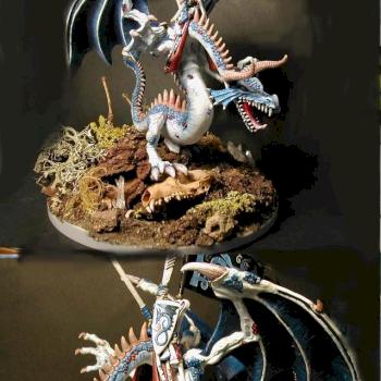 High elf Dragon Conversion by andreamangoni