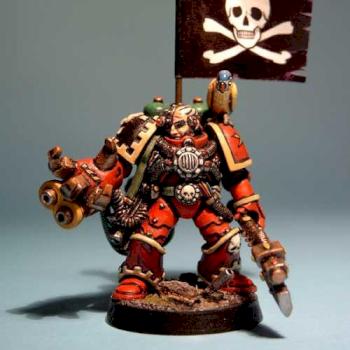 Huron Blackheart - Space Marine Pirate Captain by Rob Jedi