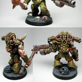 Nurgle plague marine by cyril