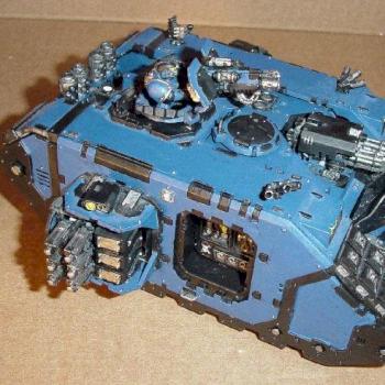 Land Raider Crusader (Right Side) by boothamman