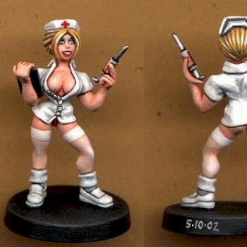 Sabrina the naughty nurse by Rob Jedi