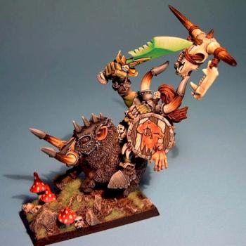 Orc Warlord on WarBoar by Rob Jedi