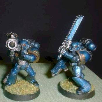 Angels Azuli Tactical Marines by spaceelvesrock