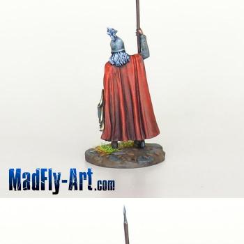 High Elf Warrior with Spear by MadFlyArtStudio